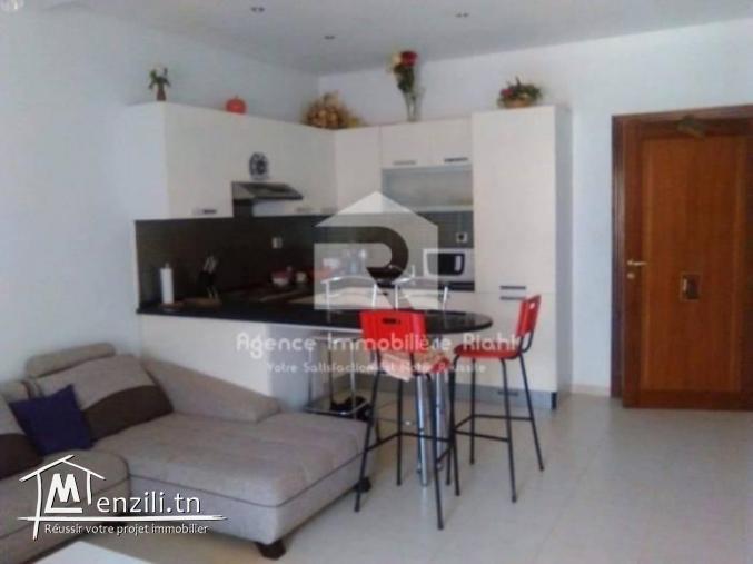 Un appartement S2  meublé vue mer & vue piscine à résidence Folla chatt Meriem-sousse