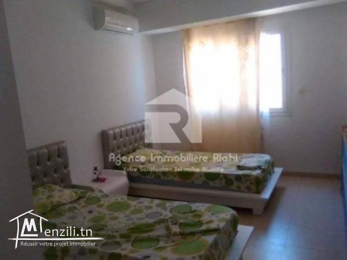 Un appartement S2  meublé vue mer & vue piscine à résidence Folla chatt Meriem-sousse