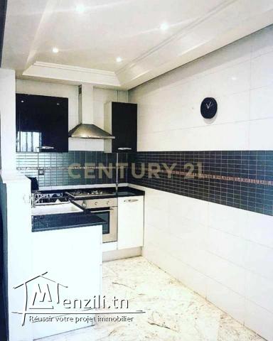 Appartement S+1 de avec Terrasse aux Jardins de Carthage