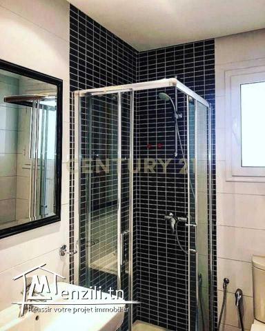 Appartement S+1 de avec Terrasse aux Jardins de Carthage