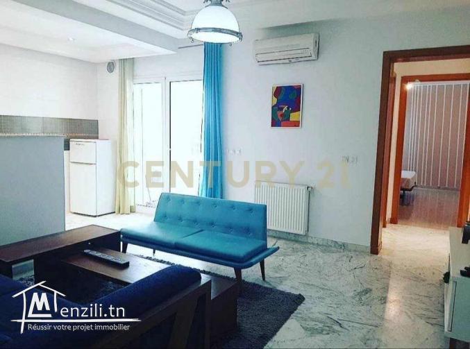 Appartement S+1 de avec Terrasse aux Jardins de Carthage