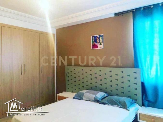 Appartement S+1 de avec Terrasse aux Jardins de Carthage