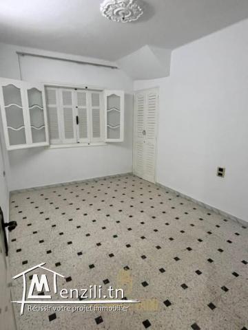 A louer Etage de villa S3 à Jasmin Nabeul