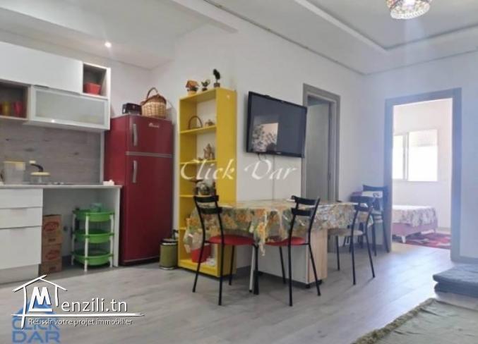 Appartement S1 avec place de parking à louer à Hammamet