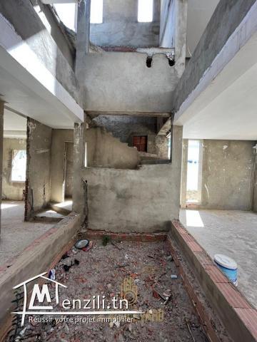 A Vendre Villa S+5 Située à AFH Mrezge, Cité El Wafa, Nabeul