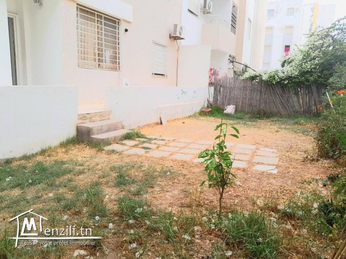 A louer un appartement s+2 avec jardin à la manouba