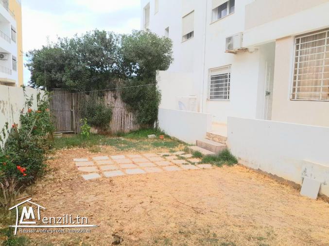 A louer un appartement s+2 avec jardin à la manouba