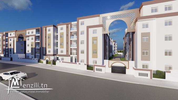 Résidence Bousten 3: Des S+1 au bord de la plage de Hammamet