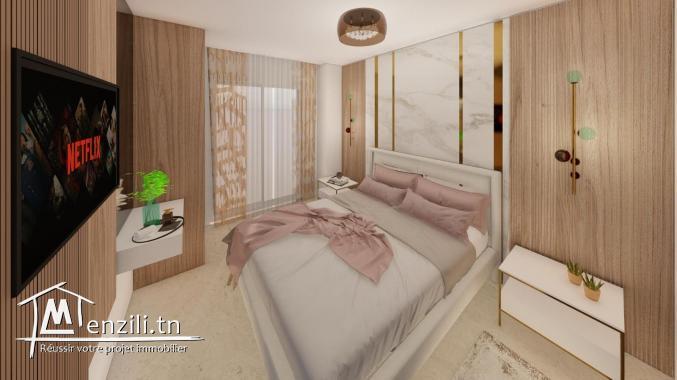 A VENDRE S+3 TRES HAUT STANDING A JAWHARA SOUSSE