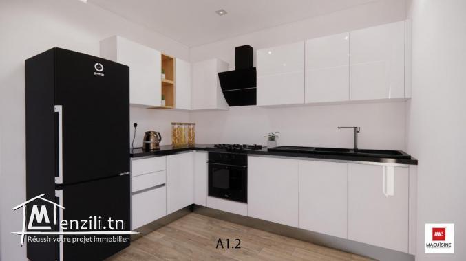 A VENDRE S+3 TRES HAUT STANDING A JAWHARA SOUSSE