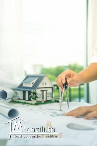 A vendre Terrain 331m² à Hammamet Nord