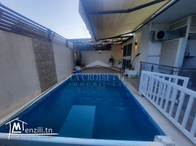 S3 avec piscine à La Soukra MAL3542