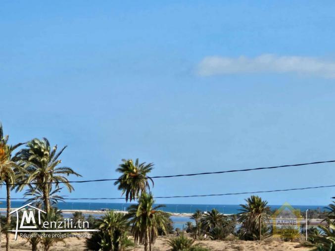 A louer villa neuve sans meuble vue sur mer à Tezdaine Djerba