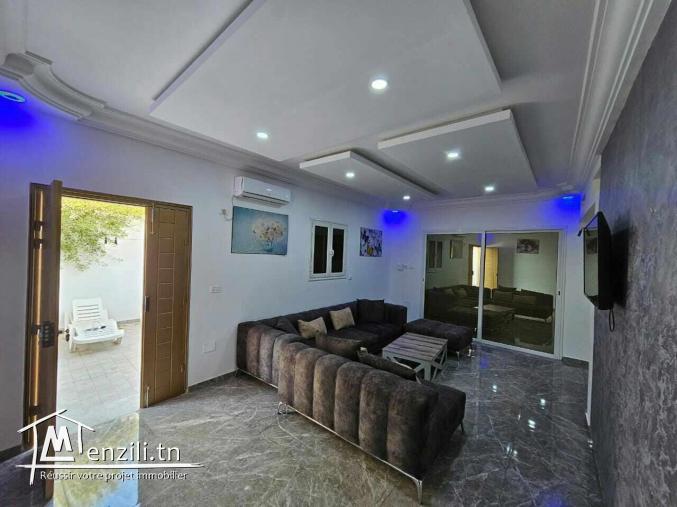 A louer superbe villa avec piscine proche de la mer à Djerba Midoun