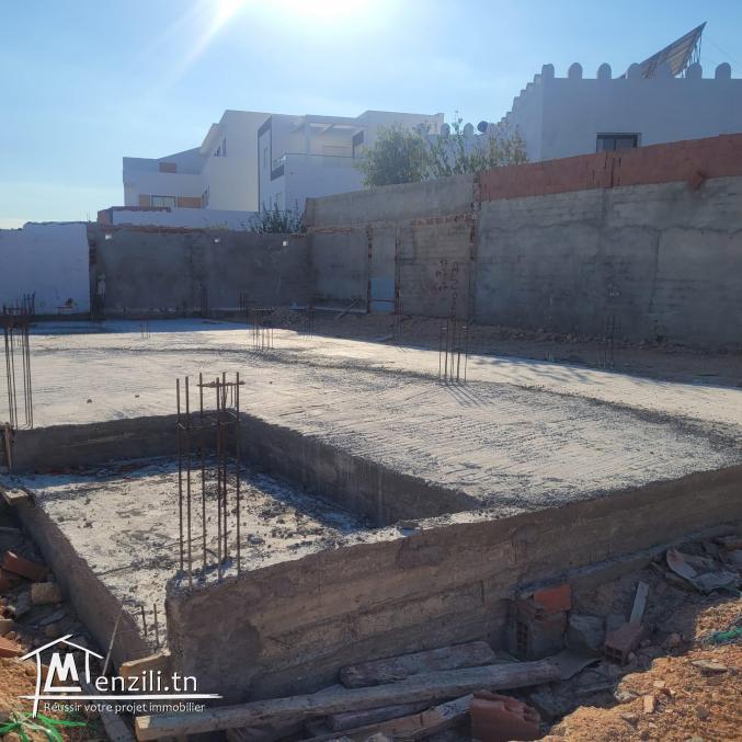 Vend terrain maison à finir