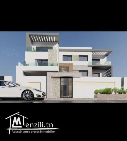 Vend terrain maison à finir