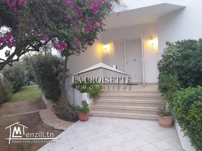 Villa S3 avec jardin à Gammarth MVL1472