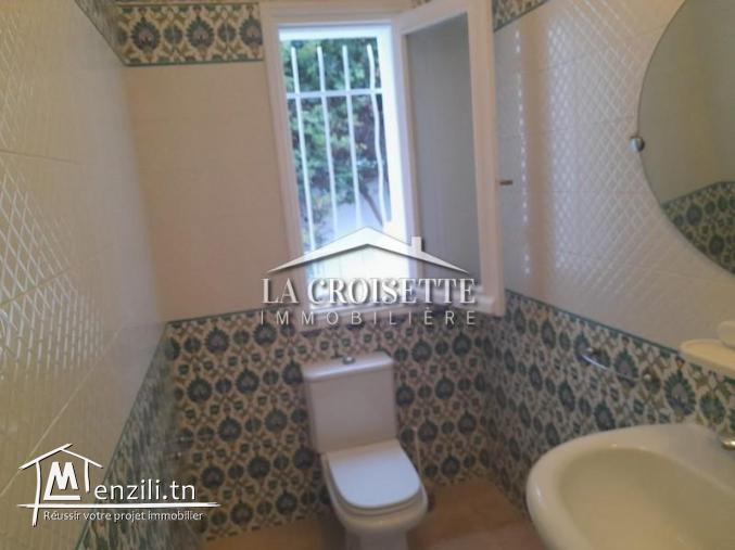 Villa S3 avec jardin à Gammarth MVL1472