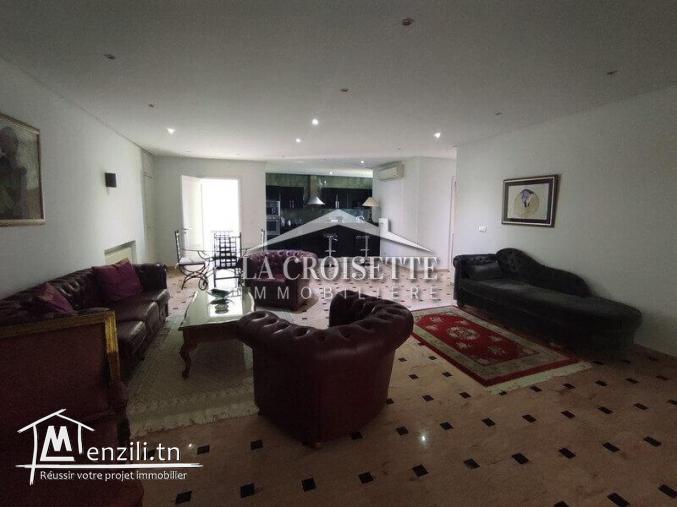 Etage de villa S3 meublé à Gammarth ZEL0212