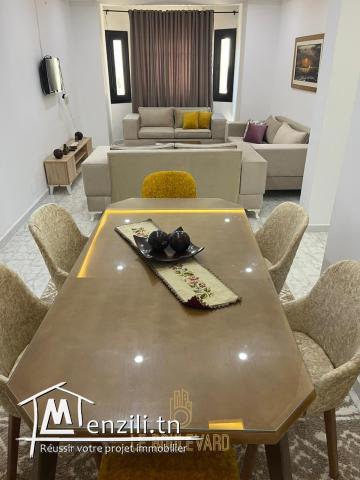 A Louer Etage De Villa S+2 à Lido, Nabeul