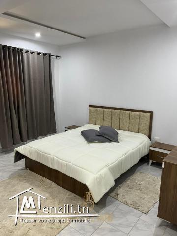 A Louer Etage De Villa S+2 à Lido, Nabeul