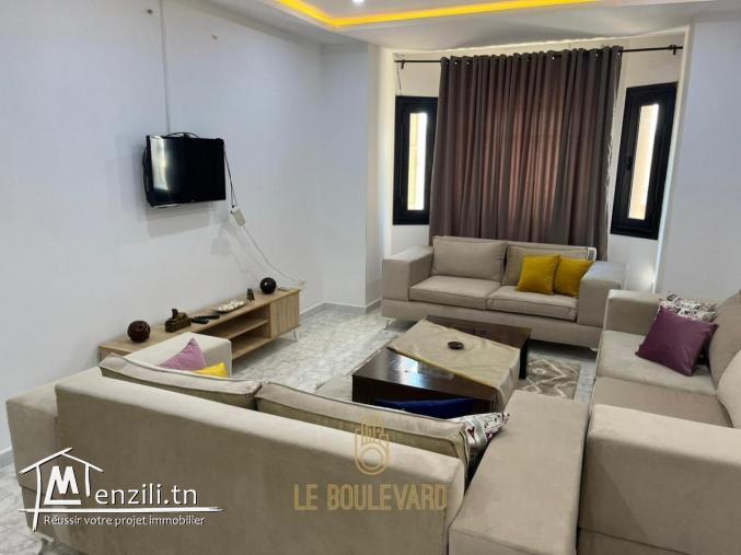 A Louer Etage De Villa S+2 à Lido, Nabeul