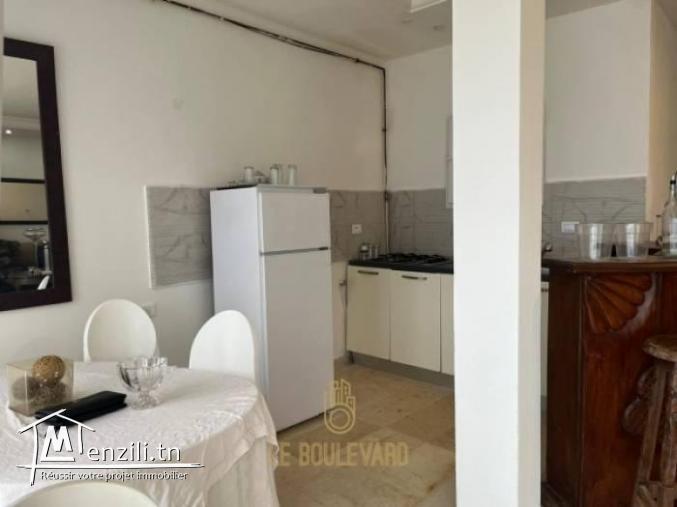 A louer Etage de villa S3 vue sur mer à Mrezge