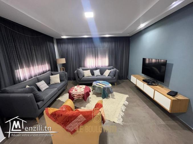 A Louer Etage De Villa S+3 à AFH Nabeul