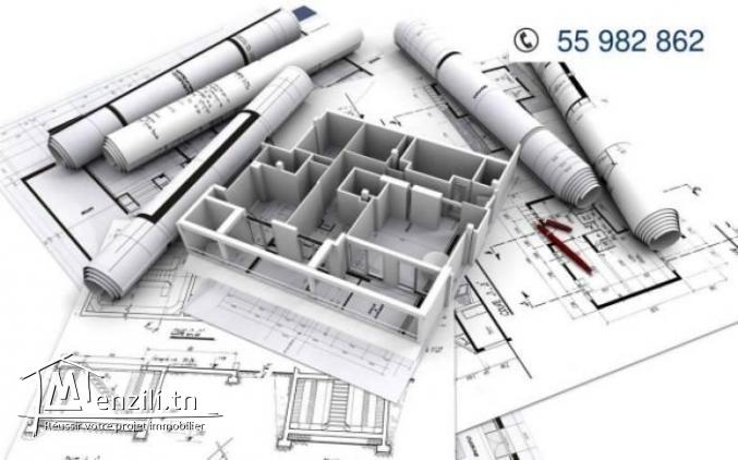 A vendre terrain 1691m² R6 à Mrezga Nabeul