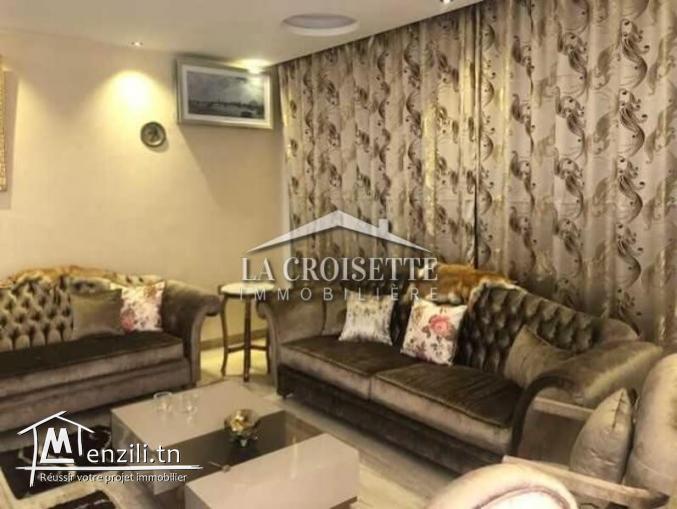 Rez-de-chaussée S4 meublé à La Marsa MRCL0008