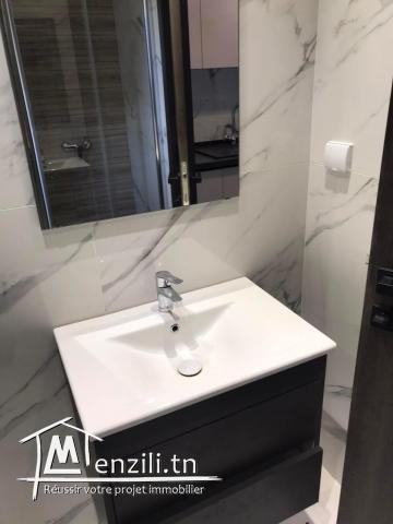 a louer un appartement s+1 jamais habitée a soukra en face clinique soukra