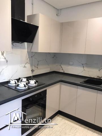 a louer un appartement s+1 jamais habitée a soukra en face clinique soukra