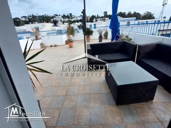 Duplex S3 meublé à Sidi Bou Said MDL0575