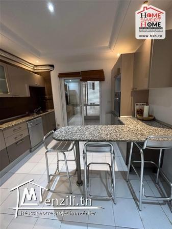 S3 Stanford Meublé à Louer Aux Jardins de l'Aouina