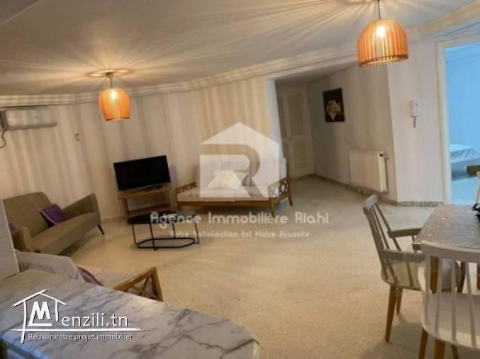 Un rez-de-jardin de Type S2 meublé à Hammem sousse prés résidence Monte Carlo