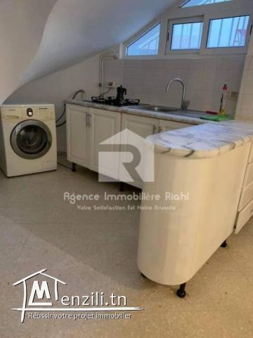 Un rez-de-jardin de Type S2 meublé à Hammem sousse prés résidence Monte Carlo