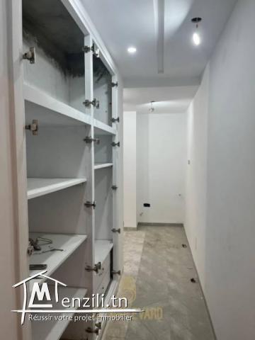 A louer Etage de villa S2 au 2éme étage à Sidi Mahersi Nabeul