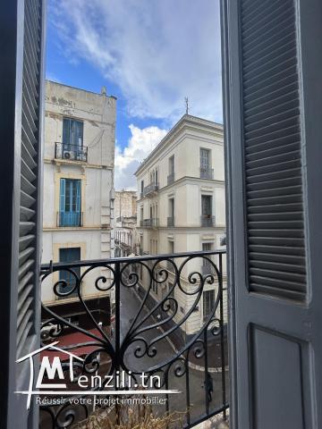 Appartement S+2 Rénové Neuf de 112 m2 au 2ème Étage - Rue de Marseille, Tunis