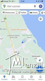 Terrain á Dar Allouche sur mer