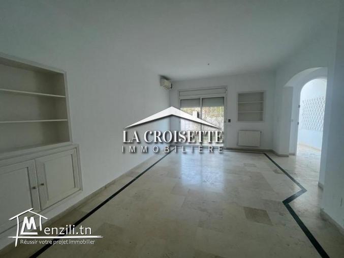 Villa S4 avec jardin à la Marsa MVL1484