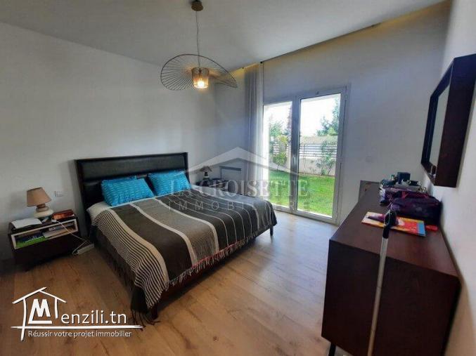 Rez de chaussée S4 meublé avec piscine à La Marsa MAL4285