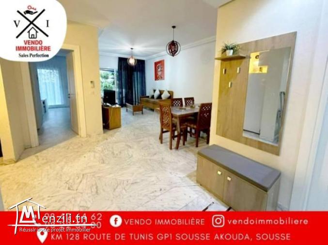 Un appartement s2 meublé au rez-de-chaussée d’une résidence pied dans l’eau