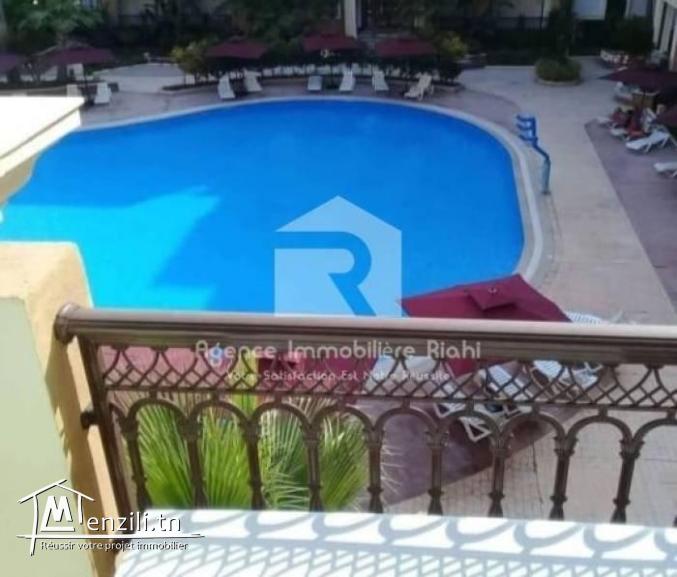 Un appartement S0 au 2éme étage  avec une place de parking sous sol  à chatt Meriem-sousse