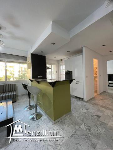 Charmant Appartement S+1 Meublé à Ennasr 2