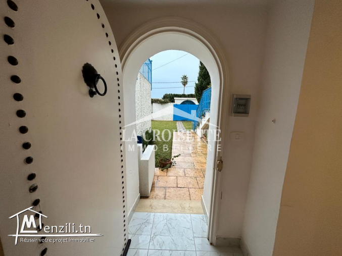 S2 meublé avec jardin à La Marsa MRCL0276
