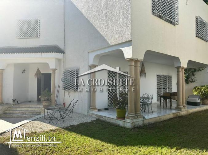 Villa S6 avec jardin à La Marsa MVL1453