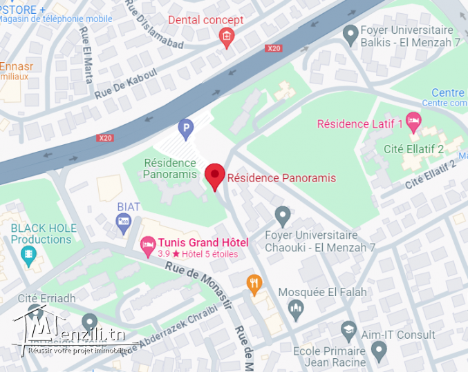 Bel appartement à Menzah 7