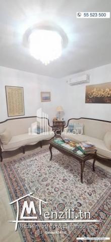 A louer RDC villa s4  au jardin d'El Menzah 2 à 2min de l ISC