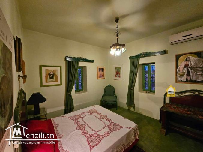 A Vendre Une Maison D'Hôte avec Grand Terrain vue mer à Sidi Mahrez Sidi Jmour  Djerba