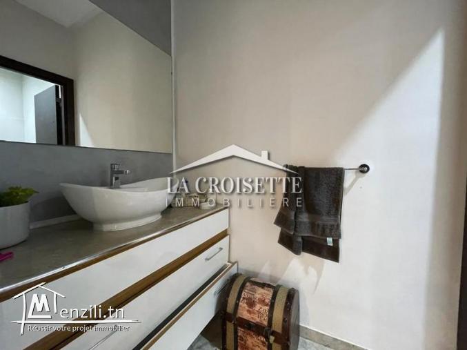 Villa S3 meublée avec piscine à La Soukra MVL1498